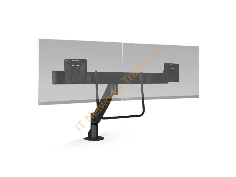 7000-1-8537H-104 - Hat Design Works 7000-1-8537H-104 Monitor Mount / Stand 27" Black Desk