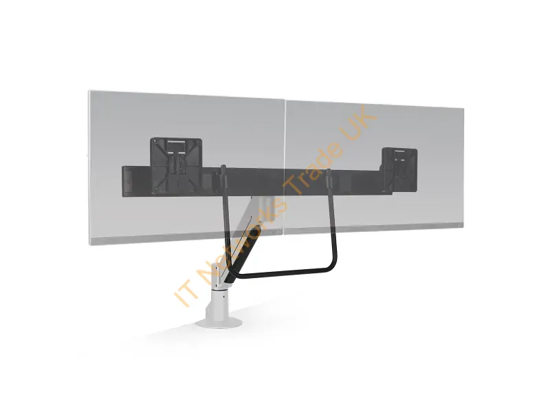 7000-1-8537H-248 - Hat Design Works 7000-1-8537H-248 Monitor Mount / Stand 27" White Desk