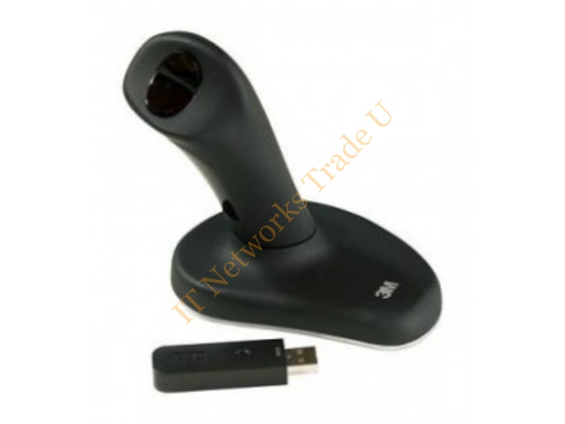 70005042661 - 3M EM550GPL RF Wireless+USB Right-hand Black mice