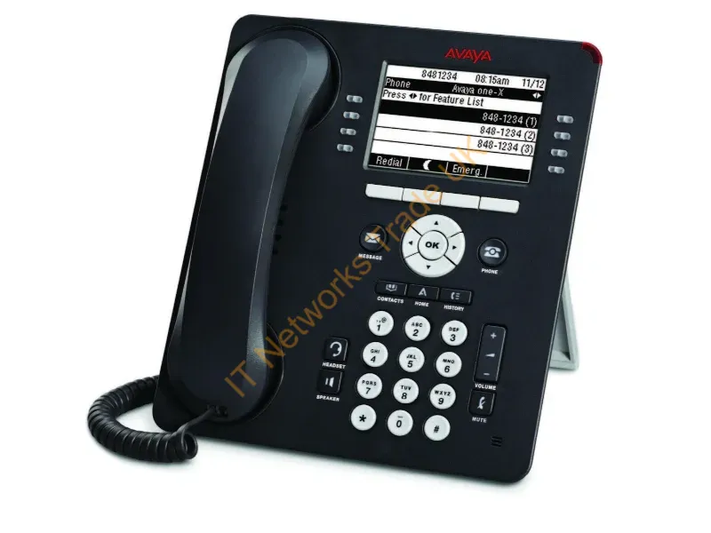 700510905 - Avaya 9608G 4 Pack IP phone Grey 8 lines LCD