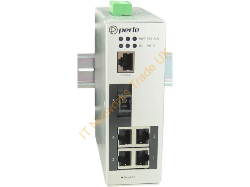 7012240 - Perle Ids-205F-Css40D Managed L2 Gigabit Ethernet (10/100/1000) Metallic