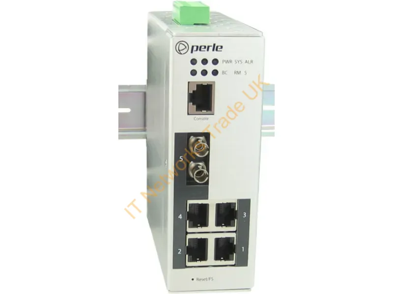7012540 - Perle Ids-305F-Tmd2-Xt Managed L2 Gigabit Ethernet (10/100/1000) Metallic