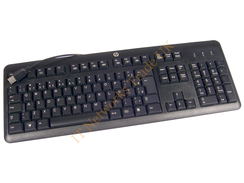 701429-371 HP USB Keyboard for Elite 8300 / Pro 6305 / T410 Desktop Keyboard