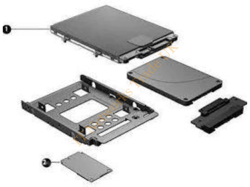 702870-001 HP Hard Drive Hardware Kit for EliteBook Folio 9470m Laptop Accessory