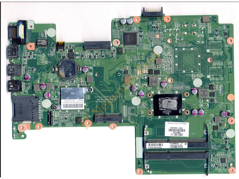 703714-501 HP System Board with Intel Pentium Dc 997 1.6GHz CPU for Pavilion 15-B Laptop Laptop Motherboard