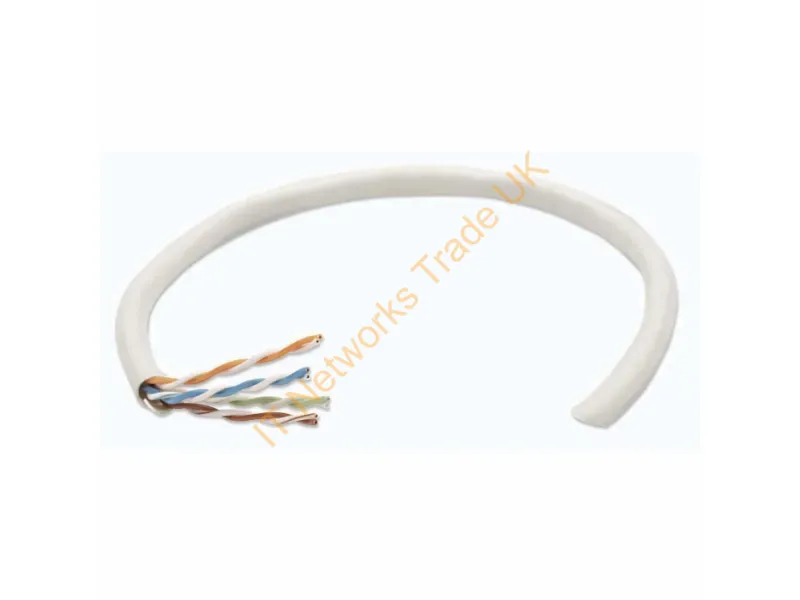 704663 - Intellinet Network Bulk Cat6 Cable, 23 AWG, Solid Wire, 305m, Grey, CCA, U/UTP, Box
