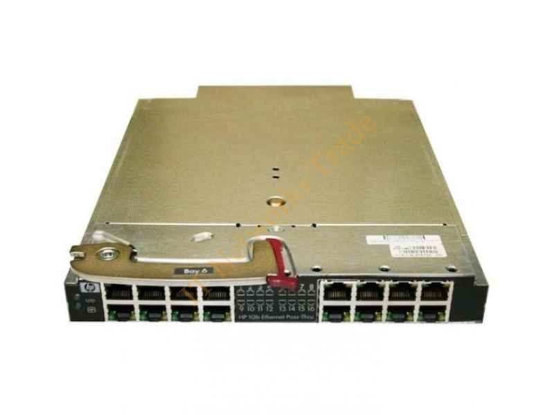 708918-001 HP 16-Port 1GbE Pass-Thru Module for Blade Server System Server Accessory