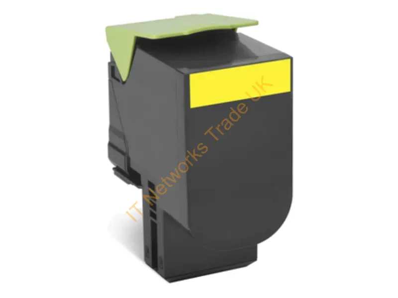 70C0XYG - Lexmark 70C0Xyg Toner Cartridge 1 Pc(S) Original Yellow