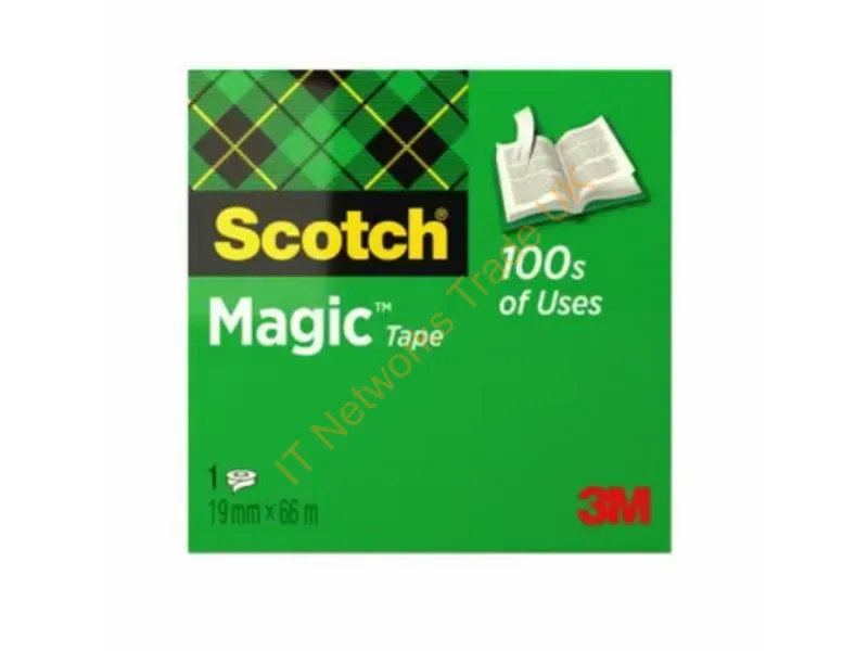 7100027117 - 3M 7100027117 stationery tape 66 m Acrylic Transparent 1 pc(s)