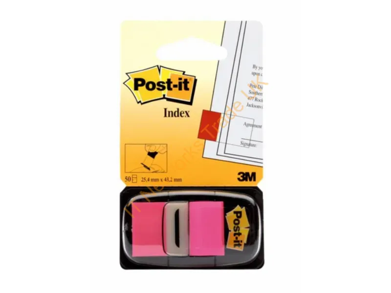 7100062569 - 3M 7100062569 index card Pink 50 pc(s)