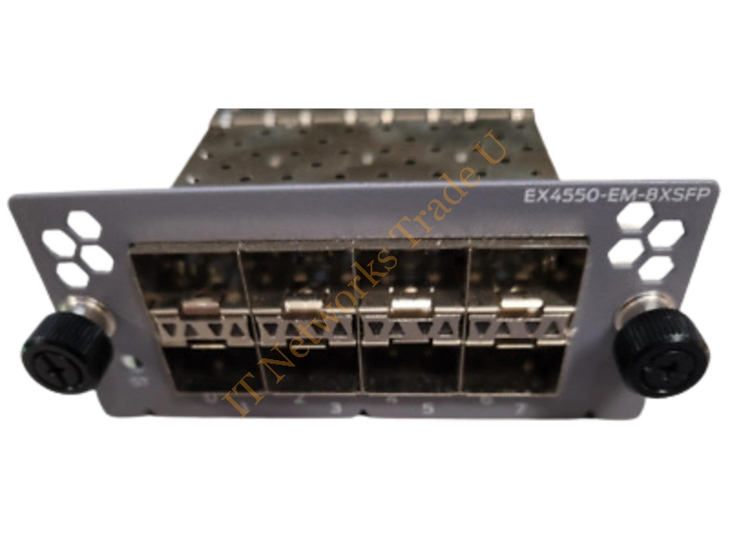 711-039080 Juniper 8-Port 10Gb/s SFP+ Expansion Module for EX4550 Ethernet Switch Switch Module