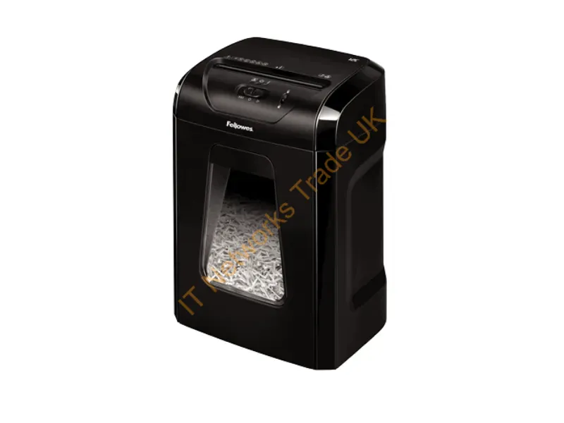 7120201 - Fellowes Powershred 12C Cross-Cut Shredder paper shredder Cross shredding 22.5 cm Black