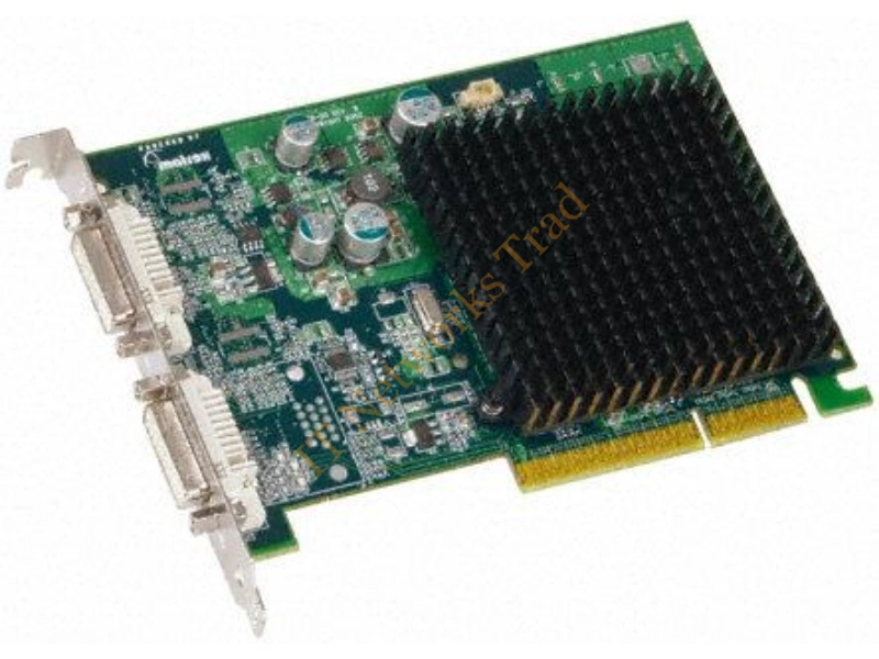 7129-0001 Matrox Graphics Millennium P650 64MB DDR 8x DVI AGP Video Graphics Card