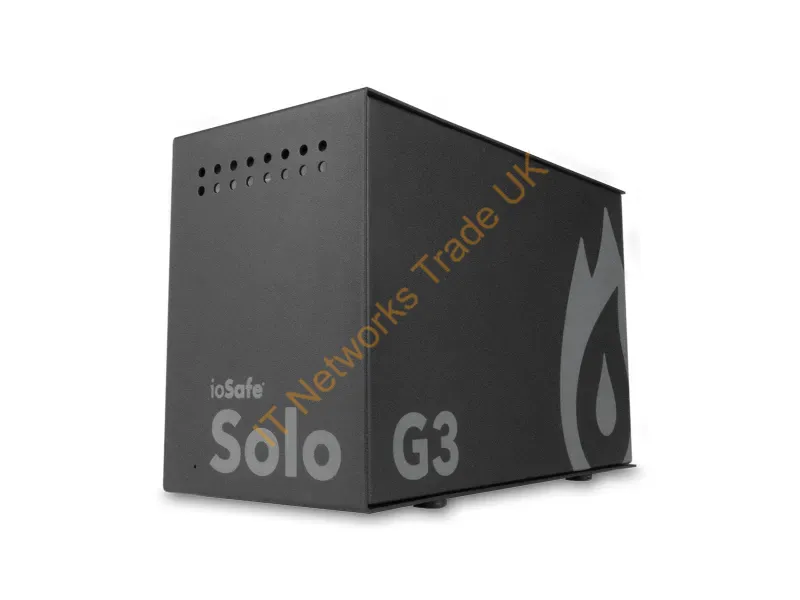 71300-1241-1500 - Iosafe Solo G3 External Hard Drive 6 Tb Usb Type-A 3.2 Gen 1 (3.1 Gen 1) Black
