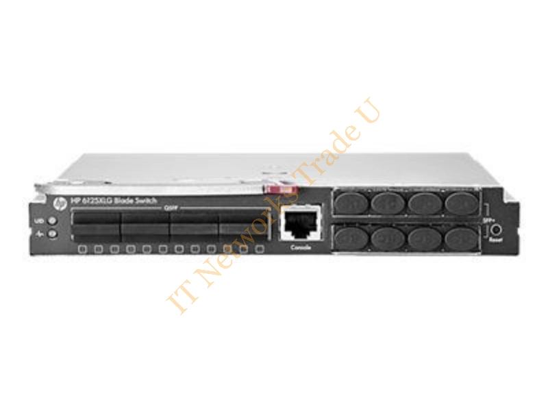 716102-001 HP 6125xlg Ethernet Blade Switch 12 Ports Managed Plug-In Module Switch Module