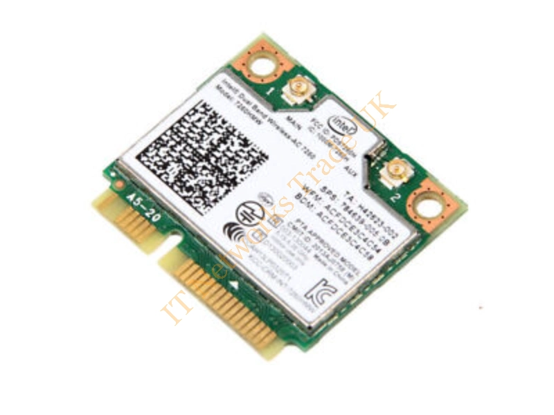 716280-KIT HP / Intel 7260HMW NB 802.11AC 867Mb/s 2x2 Wi-Fi PCIe Adapter with USB Connector Wireless LAN Card