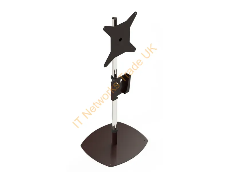 7170-1093 - Premier Mounts Psp-400 Monitor Mount / Stand Desk Black, Chrome