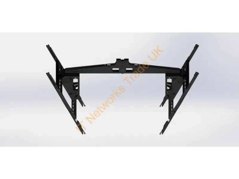 7170-1158-01 - Premier Mounts 7170-1158-01 Signage Display Mount 75" Black