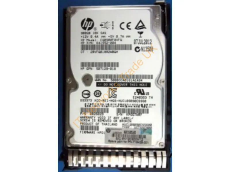 719429-001 - Hewlett Packard Enterprise 719429-001 900GB SAS internal hard drive
