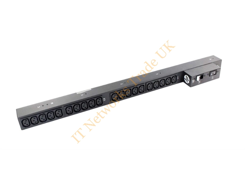 719884-004 HP Basic 200-240v 3.6KVA Half Height Rack Mountable Power Distribution Unit