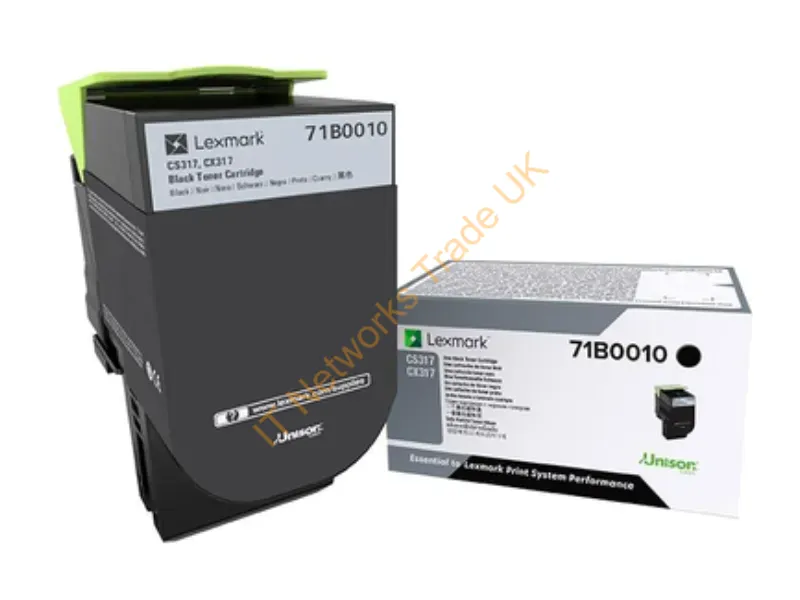 71B0010 - 71B0010 Toner Black, 3K Pages