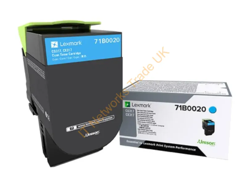 71B0020 - 71B0020 Toner Cyan, 2.3K Pages
