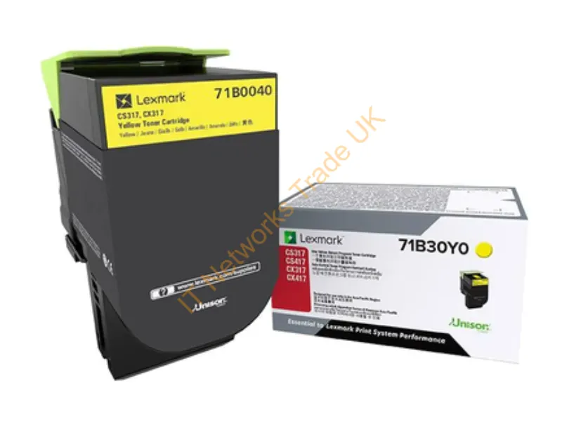71B0040 - 71B0040 Toner Yellow, 2.3K Pages