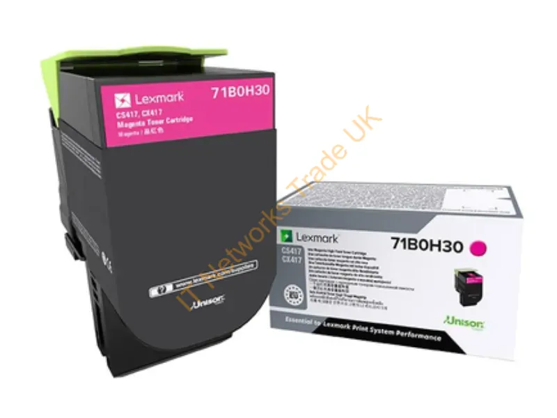 Lexmark 71B0H30 Toner magenta, 3.5K pages Accessory