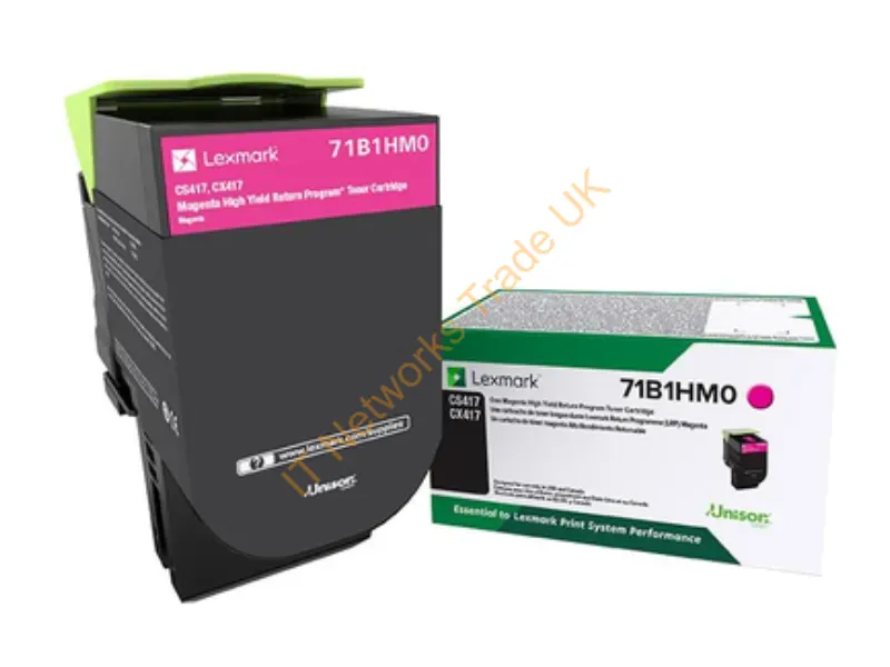 71B1HM0 - Lexmark 71B1Hm0 Toner Cartridge 1 Pc(S) Original Magenta