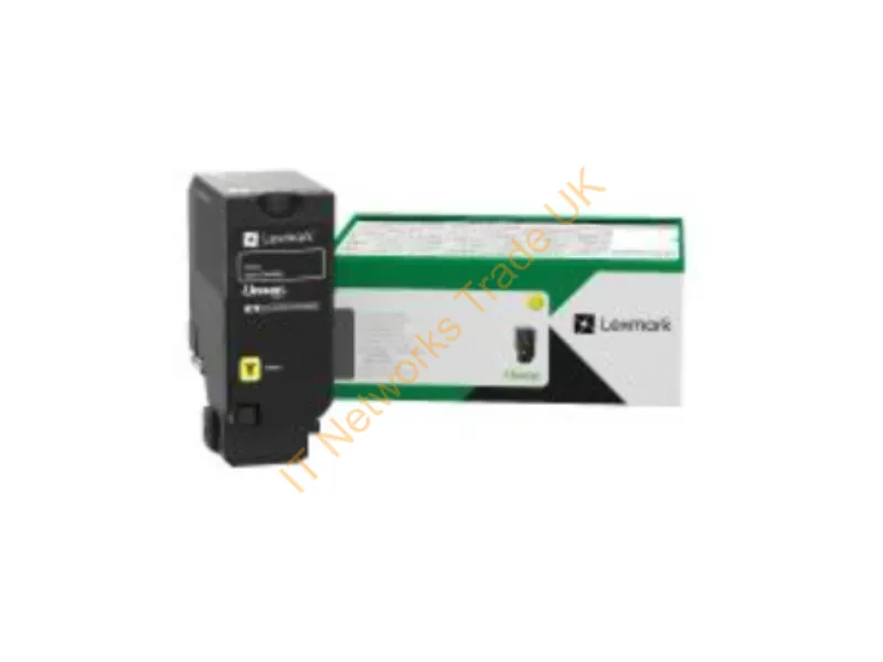 71C80Y0 - Lexmark 71C80Y0 Toner Cartridge 1 Pc(S) Original Yellow