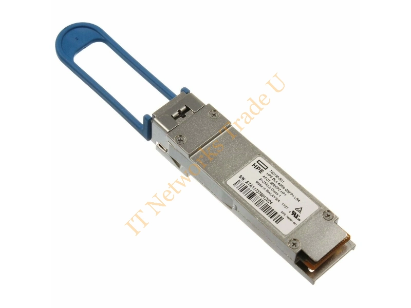 720190-B21 HP BladeSystem c-Class 40Gb/s 40GBase-LR4 Single-mode Fiber 10km 1310nm Duplex LC Connector QSFP+ Transceiver Module
