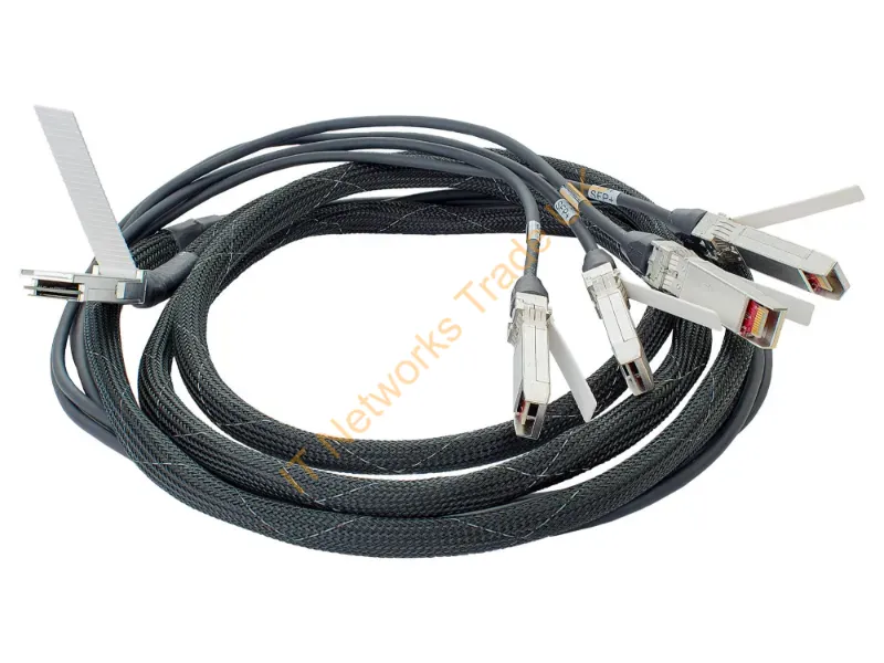 721064-B21 HP 3M QSFP+ to 4x10G SFP+ Direct Attach Copper Splitter cable Network Ethernet Cable