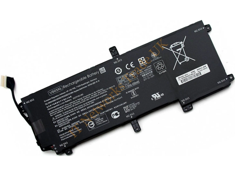 722232-005 HP 2-Cell 2860mAh 21Wh 2.86Ah 7.4V Li-Ion Battery for Pavilion 11-h000eo x2 / Pro X2 410 G1 Laptop Battery