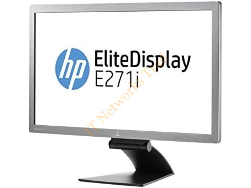 723107-001 HP Elitedisplay E271i 27-inch 1920 x 1080 TFT Active Matrix DVI-D / DisplayPort / USB 2.0 / VGA  LED Monitor