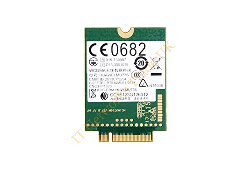 723896-001 HP Mini PCI MU736 HS3114 HSPA+ GPS Wireless Mobile Broadband Module with 2 WWAN Wireless LAN Card