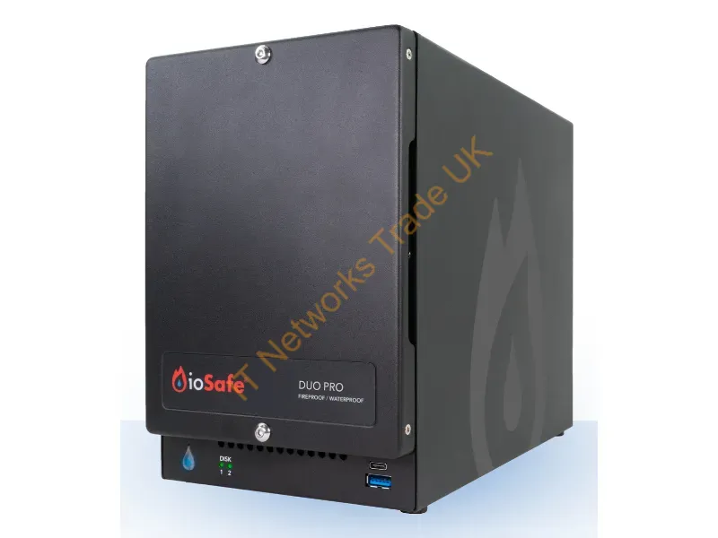 72410-1938-1500 - Iosafe Duo Pro Disk Array 8 Tb Desktop Black