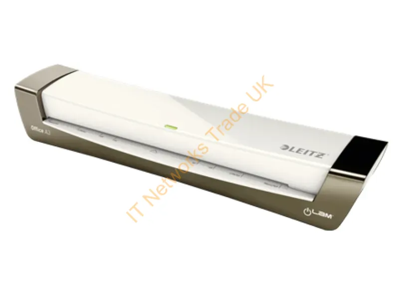 72531084 - Leitz iLAM Office A3 Hot laminator 400 mm/min Silver, White
