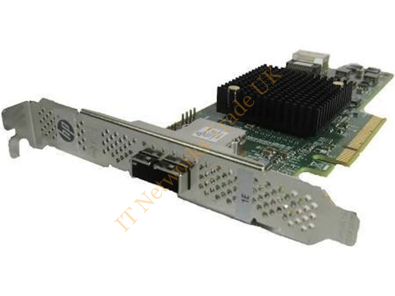 725904-001 HP / LSI 9217-4I4E 8-Port SAS 6Gb/s RAID Storage Controller Card Network Adapter