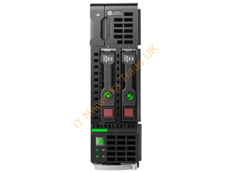 727028-B21 HP ProLiant BL460c G9 1x Intel -Xeon 8-Core E5-2640v3 2.6GHz CPU 32GB (2x16GB) DDR4 SDRAM Blade Server Server System