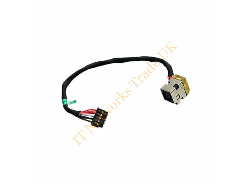 727819-SD9 HP 200-Watt DC-In Power Jack Cable for ZBook 15 G1 Laptop Connector