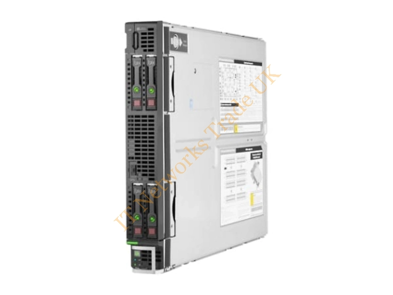 727958-B21 HP ProLiant Bl660c G8 Base Model 4x Xeon E5-4620v2/2.6GHz 8-Core, 128GB DDR3 Sdram, 2x 10Gigabit Ethernet, Smart Array P220i Controller with 512MB Fbwc, Blade Server Server System