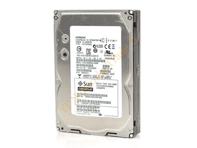 7301585 Sun 8TB 7200RPM SAS 12Gb/s 3.5-inch Server Hard Drive Internal HDD
