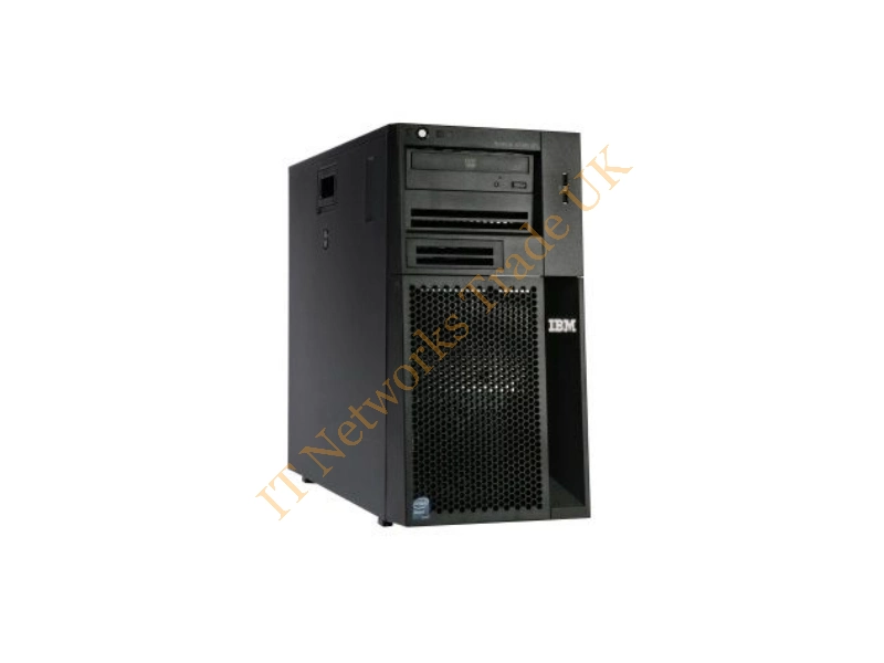 732854U IBM System X3200 M3 / X3450 Mini Tower Server System with Intel -Xeon Quad Core 2.67GHz 8MB L3 Cache 2GB DDR3 RAM DVD-ROM