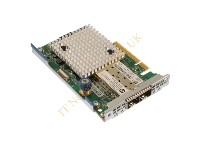 733386-001 HP Ethernet 10Gbit/s Dual Port 571FLR-SFP+ PCI Express Adapter for ProLiant DL360P DL380P Gen. 8