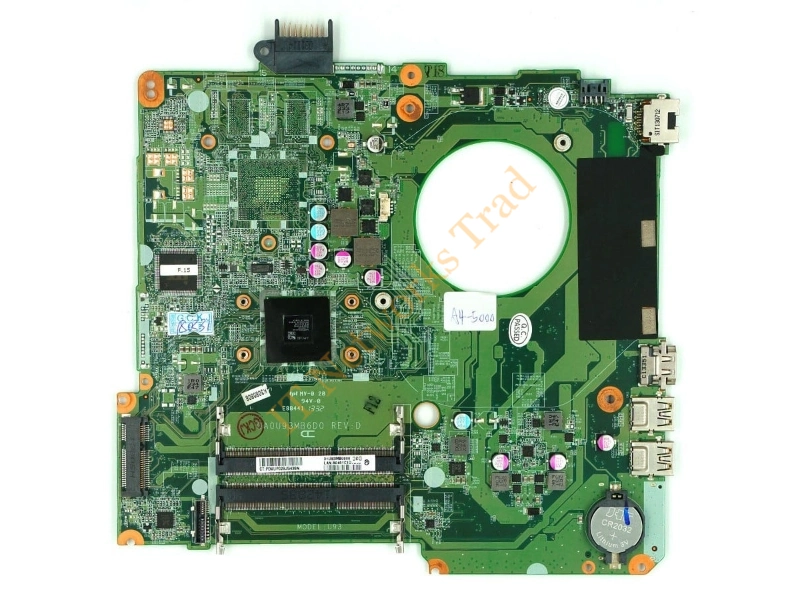 734826-501 HP System Board for Touchsmart 15-N Laptop with AMD A4-5000 1.5GHz Laptop Motherboard