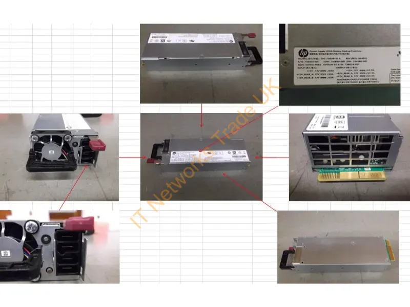 738024-B21 HP 750-Watts Hot-Swappable Battery Backup Module Batteries Miscellaneous