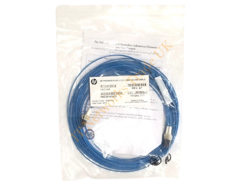 741208-001 HP 10m LC-LC Multi-Mode Premier Flex OM4 Fiber Channel Cable
