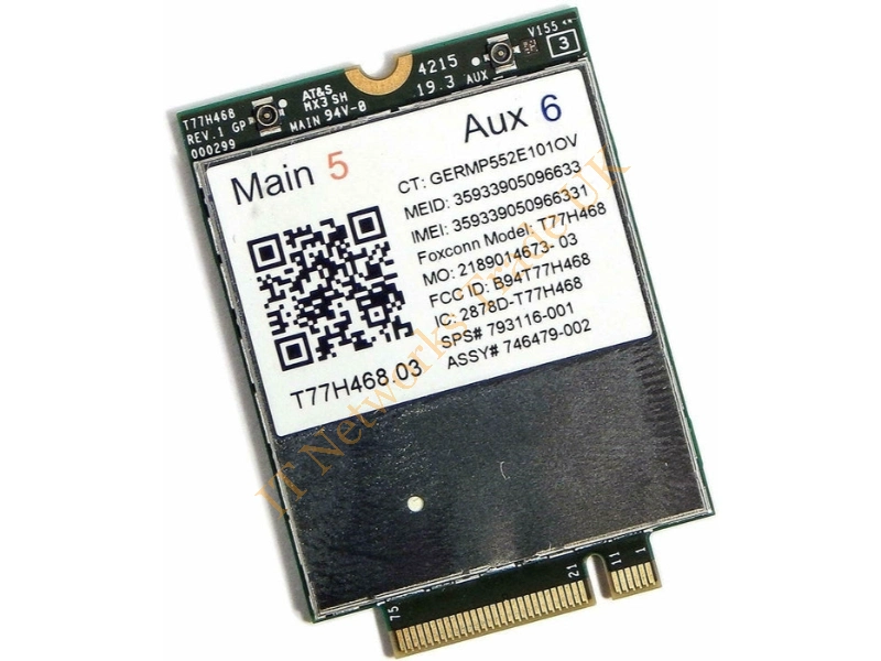 745479-002 HP iT4211 LTE/EV-DO/HSPA+ 4G WWAN Wireless LAN Card