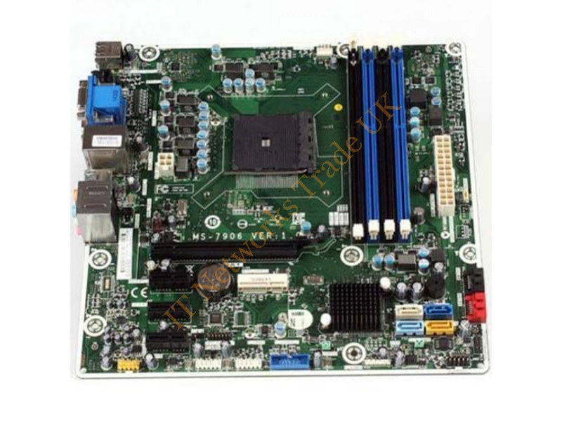 747512-501 HP 500 Orchid-S AMD Desktop Motherboard Fm2b, Ms-7906 V:1.0
