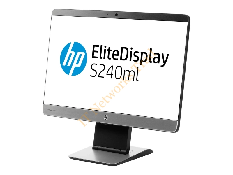 747618-001 HP EliteDisplay S240ML 23.8-inch 1920 x 1080 USB 3.0 / DisplayPort / HDMI / VGA  LED Monitor